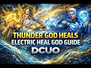 DCUO |*BEST ELECTRIC HEALING GUIDE 2026* DCUO BEST ELECTRIC HEALING LOADOUT