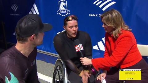 Boston Marathon wheelchair champs Hug, Rainbow-Cooper reflect on journey, friendship