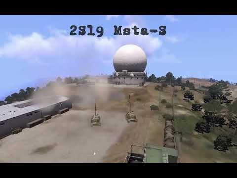 المدفعية الملكية المغربية Arma 3 | M110, M109, 2S19 Msta-S, قيصر" #gaming #army