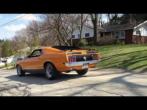 1970 Ford Mustang Mach 1 SCJ - Sound