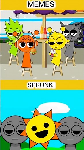 Funny Sprunki memes that will make your day brighter! 🌞😂 Perfect mix of fun and chaos!