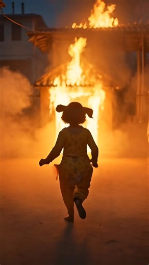 🔥 Mother Saves Her Puppy from Fire! Heartbreaking Night Rescue Story 😭🐶