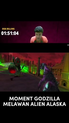 Keenakan Godzilla Melawan Alien di PS2