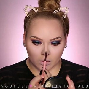 214K views · 542 reactions | This makeup  nikkietutorials wearing 3D @LillyLashes in style "NYC" ✨Use her code NIKKIE to save $$ #GhalichiGlam | Lilly Ghalichi | Facebook