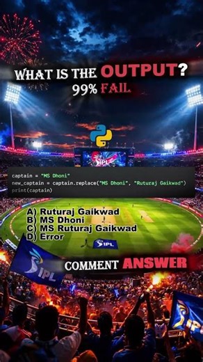 🔥 99% Beginners Get This Python Output Wrong! 😱 | Python Interview Question #coding #python