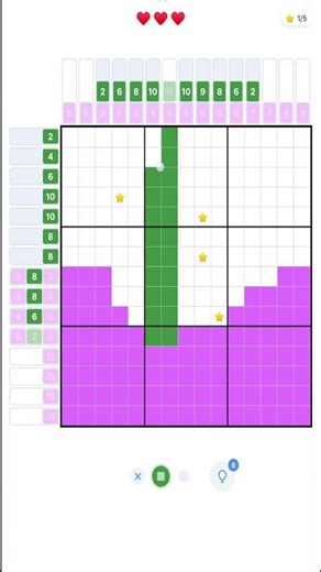 Nonogram Logic Puzzle 27 #shorts