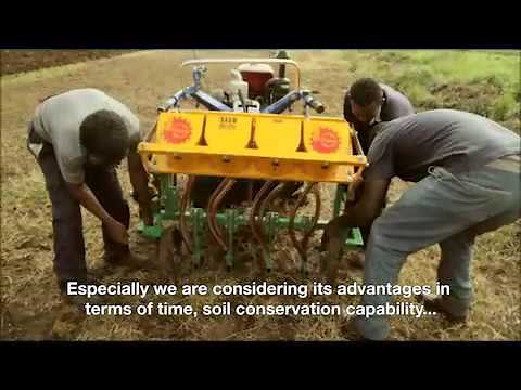 FACASI Video Maize and Wheat production using two wheel tractors