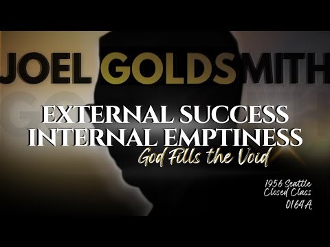 Joel Goldsmith: "I Am the Vine" - The Hollow That Only God Can Fill | Infinite Way Seattle 1956