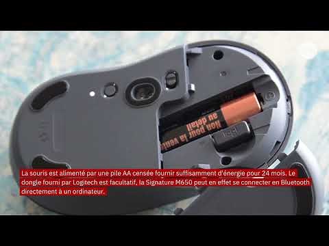 Test Logitech Signature M650 : un souris au clic et défilement tout en silence