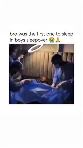 humourjoyusa on Instagram: "Bro asked for a blanket not a bypass surgery 😭 That video is a classic example of why you should never be the first one to drift off at a sleepover—especially if your friends have access to “medical-grade” props and a dark sense of humor. In this prank, the “doctors” (aka his devious friends) go to extreme lengths, donning full surgical scrubs and setting up professional lighting to make the victim wake up in his very own episode of Grey’s Anatomy. The punchline hits
