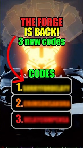 3 NEW CODES in The Forge Roblox! Sakura Update