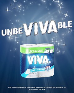 10K views · 192 reactions | VIVA SELECT-A-SIZE® Paper Towel lets you use less for a smaller mess? That's unbeVIVAble! | VIVA Paper Towel | Facebook