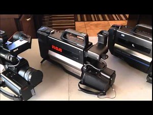 My vintage VHS camcorder collection