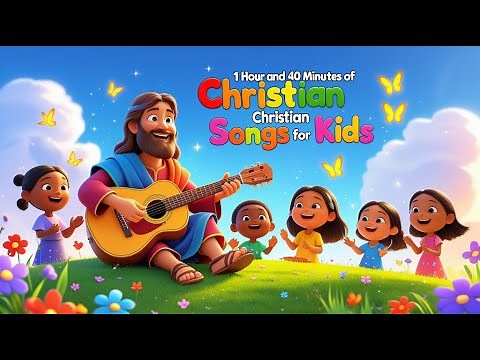 ⭐ Kids Bible Songs – 1 Hour of Christian Music for Children 🎶Jesus Loves Me, Praise & Sunday School