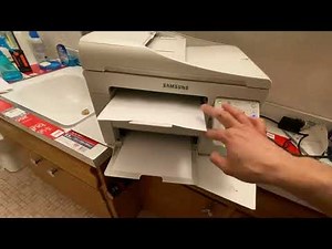 Samsung SCX-3405FW B&W All-In-One Laser Printer FULLY TESTED ( Demo Video )
