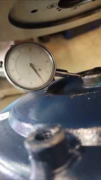 How to check the total indicated runout of a torque converter