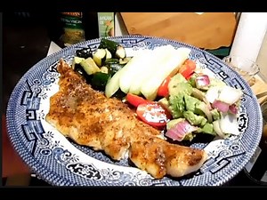 Broiled Haddock One Pan Meal Diabetic Friendly Meal Recipe