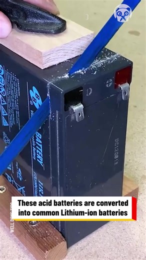 How to convert acid battery into lithium-ion battery pack Partner: Well Done Tips | Science, Tech and Universe