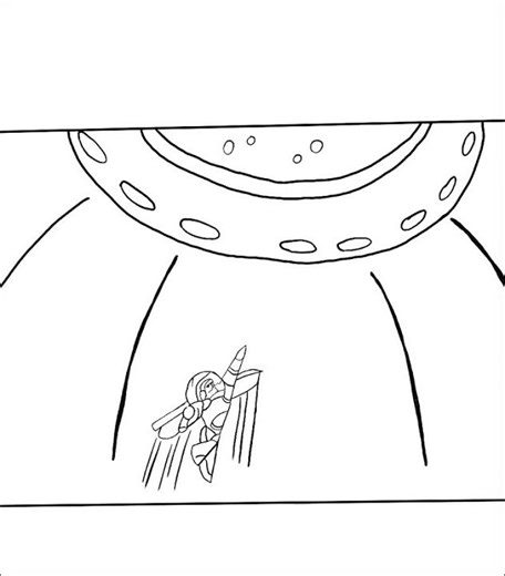 Buzz Lightyear Flies Off the Zurg’s Ship with Procreate Part 1 #toystory #pixar #waltdisneypictures