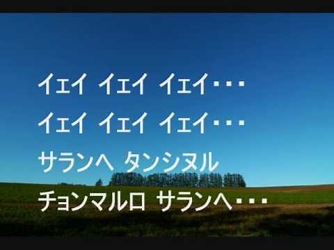 愛してます 사랑해（サランヘ）韓国語ヴァージョン【COVER】