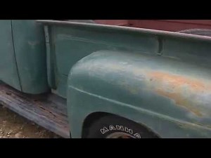 1950 Ford F1 Stepside Pickup Truck Original Flathead V8