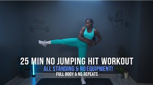 High-Intensity, Low-Impact 25-Min HIIT — All Standing, No Equipment Needed