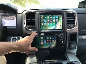 2013-2019 Dodge Ram UCONNECT LOCKPICK AIR HD V2 CarPlay Android Auto MirrorLink