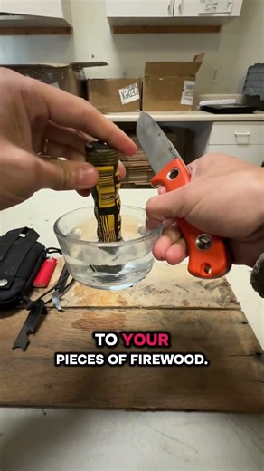 The coolest way to start a fire check