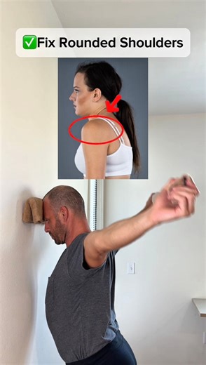 785K views · 5.9K reactions | Rounded shoulders causing stiffness or...