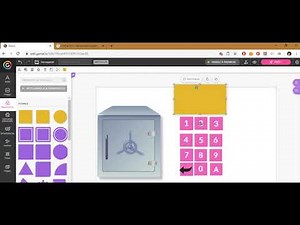 créer un code à 4 chiffres sous genially