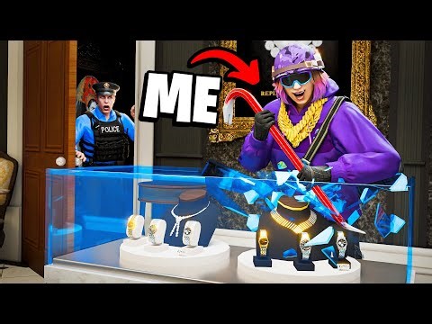 Jewellery Store HEIST In GTA 5 RP