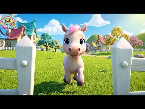 Neigh Neigh Baby Horse Meadow Gallop | Nursery Rhymes for Kids | Baby Songs for Toddlers