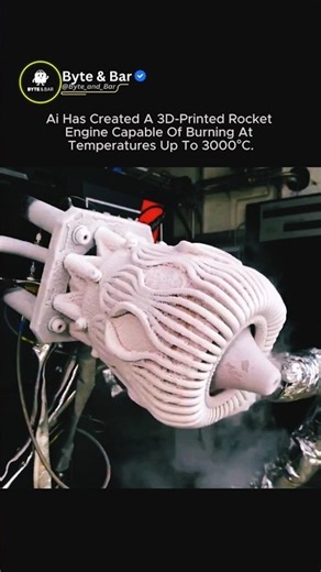 AI Designs 3D-Printed Rocket Engine That Burns at 3000°C! 🚀🔥