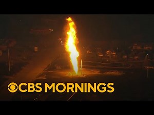 Natural gas pipeline explodes in Houston suburbs