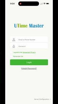 U Time Master App for Remote Attendance | Mobile app attendance