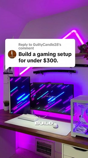 Replying to @GuiltyCandle28 Is this the worlds cheapest gaming setup!? #gaming #techtok #pcgaming #toasterztech