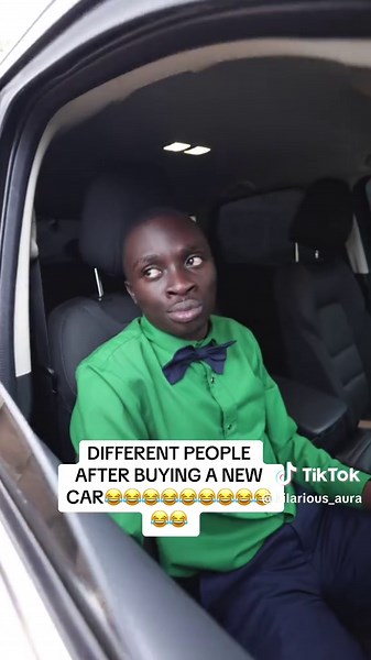 Different People React After Buying a New Car
