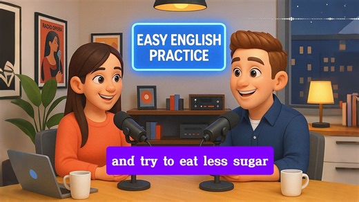 English Listening Practice: Talk About Health | Beginner Podcast (A1–A2) level