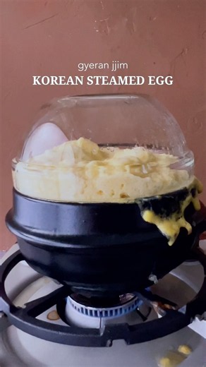 This Korean Steamed Egg Feels Like a Cloud ☁️🥚#GyeranJjim #eggrecipe #koreanfood