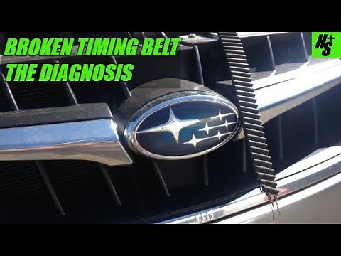 Outback Broken Timing Belt #1 Diagnosis - How To