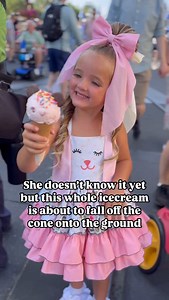 “There’s nothing more magical than a Disney ice cream… until Florida’s heat turns it into a race against time. One second you’re living your sweetest life, the next your cone is a puddle on Main Street. But don’t worry — Disney magic is real, and they’ll replace it with a smile (and a sprinkle of pixie dust). Happiest cone on Earth… twice!” | Christina Wait