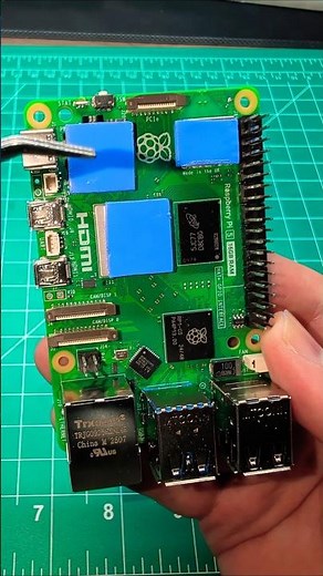 Raspberry Pi 5 Thermal Pads Placement