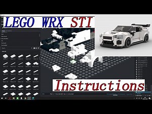 【LEGO】【Instructions】Create　SUBARU　WRX STI　WRXを作る