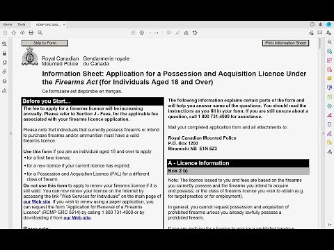 HOW TO FILL OUT THE PAL APPLICATION! TIPS AND RECOMMENDATIONS.