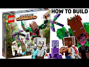 How to build LEGO Minecraft 21176 The Jungle Abomination | Speed Build
