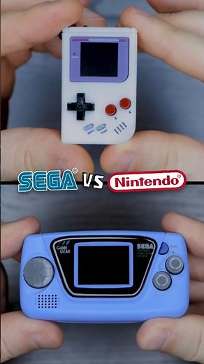SEGA vs Nintendo | Game Gear vs Game Boy | Micro