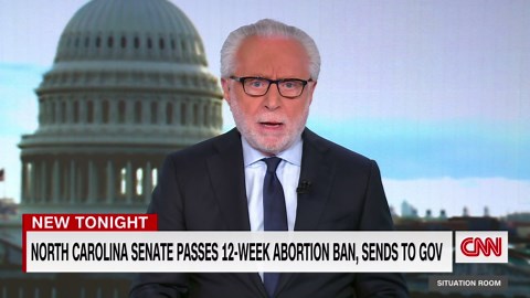 'This is wrong': NC governor on newly passed 12-week abortion ban