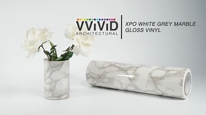 Watch How to install VViViD XPO White Grey Marble Gloss Vinyl on Amazon Live