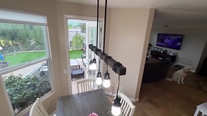 5-Light Dining Room Light Fixture, 63" Adjustable Height Pendant Lights Kitchen Island Black Metal & Rustic Wood Modern Linear Ceiling Chandeliers Over Table with E26 Base for Farmhouse Bar