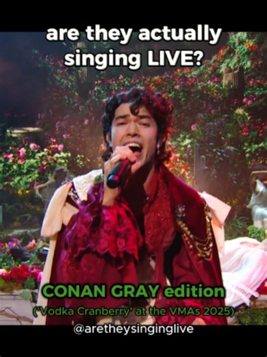 Vidéos de aretheysinginglive (@aretheysinginglive) au sujet de Conan Gray